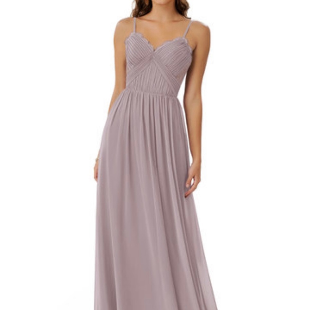 Azazie Lavender Spaghetti Strap Dress